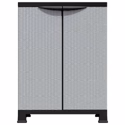 Armadietto in Plastica 68x39x92 cm Design Rattancod mxl 103781