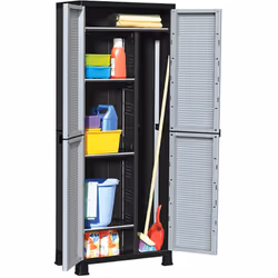 Mantenete la vostra casa pulita e ben organizzata con questo mobiletto. È ideale per l'utilizzo in casa, ufficio, garage e ri ...