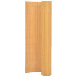 vidaXL Recinzione da Giardino a Doppio Lato 90x400 cm Gialla