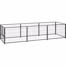 Questo canile versatile delimita un'area esterna appositamente per i vostri cani! Questa spaziosa gabbia per cani offre ampio ...