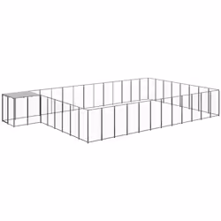 Questa versatile cuccia per cani è un fantastico paradiso di gioco all'aperto per i vostri cani! La grande gabbia per cani of ...