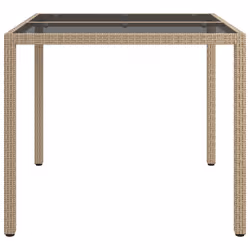 VidaXL 316703 tavolo da esterno Nero, Beige - Vista aggiuntiva 4