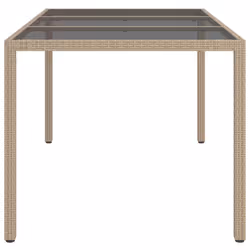 VidaXL 316710 tavolo da esterno Nero, Beige - Vista aggiuntiva 4