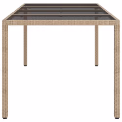 VidaXL 316717 tavolo da esterno Nero, Beige - Vista aggiuntiva 4