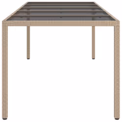 VidaXL 316728 tavolo da esterno Nero, Beige - Vista aggiuntiva 4