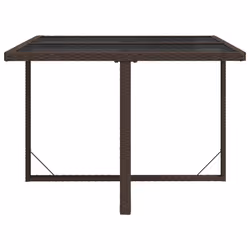 VidaXL 316788 tavolo da esterno Nero, Marrone - Vista aggiuntiva 4