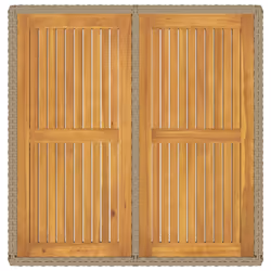 VidaXL 316791 tavolo da esterno Nero, Beige - Vista aggiuntiva 6