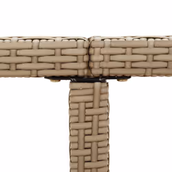 VidaXL 316791 tavolo da esterno Nero, Beige - Vista aggiuntiva 7