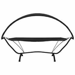 VidaXL 317599 letto per esterni Nero