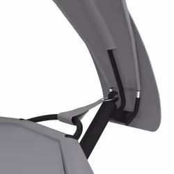 VidaXL 317600 letto per esterni Grigio - Vista aggiuntiva 6