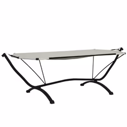 VidaXL 317601 letto per esterni Crema - Vista aggiuntiva 5