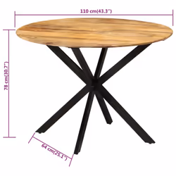 VidaXL 338454 tavolo da cucina e sala da pranzo - Vista aggiuntiva 6