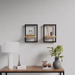 Queste mensole da parete in legno sono perfette per esporre i vostri libri preferiti, oggetti da collezione, foto, premi ecc. ...