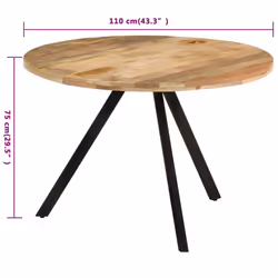 VidaXL 338476 tavolo da cucina e sala da pranzo - Vista aggiuntiva 7