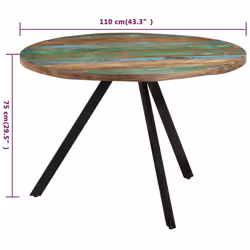 VidaXL 338477 tavolo da cucina e sala da pranzo - Vista aggiuntiva 7