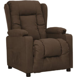 Vidaxl - Poltrona Reclinabile in Tessuto Marrone 444966