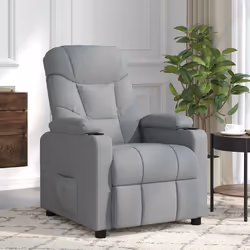 VidaXL 339092 sedia massaggiante elettrica Grigio