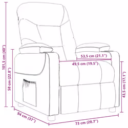 VidaXL 339095 sedia reclinabile - Vista aggiuntiva 8