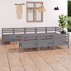 VidaXL 3083366 set mobili da esterno
