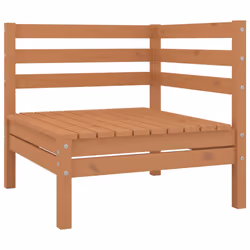 vidaXL Set Salotto da Giardino 6 pz in Legno Massello di Pino ambra - Vista aggiuntiva 3
