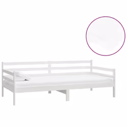 VidaXL 3083600, Divano letto, Schiuma, Legno di pino, 2040 mm, 980 mm, 700 mm