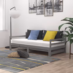 VidaXL 3083661 divano Divano letto Grigio