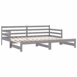 VidaXL 3083661 divano Divano letto Grigio - Vista aggiuntiva 4
