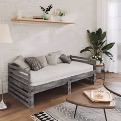 VidaXL 3083671 divano Divano letto Grigio