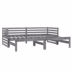 VidaXL 3083671 divano Divano letto Grigio - Vista aggiuntiva 4