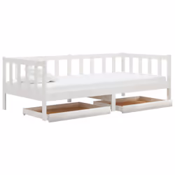 VidaXL 3083685 divano Divano letto Bianco - Vista aggiuntiva 3