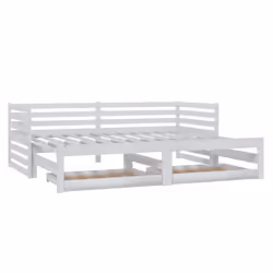 VidaXL 3083710 divano Divano letto Bianco - Vista aggiuntiva 3