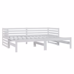 VidaXL 3083710 divano Divano letto Bianco - Vista aggiuntiva 5