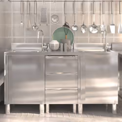 Se volete mantenere i vostri utensili da cucina in ordine, il mobiletto commerciale è la scelta perfetta per voi. Può essere ...