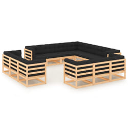 VidaXL 3083865 set mobili da esterno