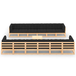 VidaXL 3083916 set mobili da esterno