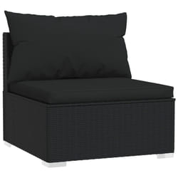VidaXL 317526 panca da esterno Malacca, Plastica