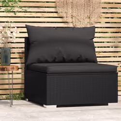 VidaXL 317526 panca da esterno Malacca, Plastica