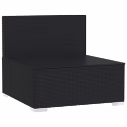 VidaXL 317526 panca da esterno Malacca, Plastica