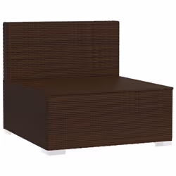 VidaXL 317548 panca da esterno Malacca, Plastica
