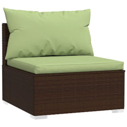 VidaXL 317559 panca da esterno Malacca, Plastica