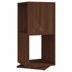 vidaXL Armadietto Girevole Marrone Rovere 34,5x34,5x75,5cm Truciolato - Vista aggiuntiva 2