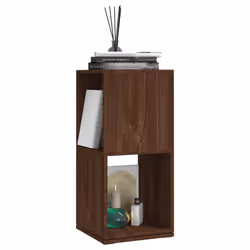vidaXL Armadietto Girevole Marrone Rovere 34,5x34,5x75,5cm Truciolato - Vista aggiuntiva 3