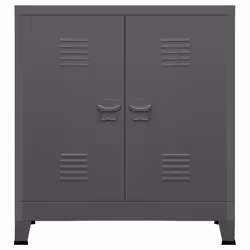 vidaXL Classificatore Industriale Antracite 90x40x100 cm in Acciaio - Vista aggiuntiva 3