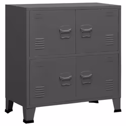 vidaXL Classificatore Industriale Antracite 75x40x80 cm in Acciaio - Vista aggiuntiva 2