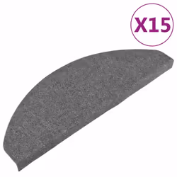 Tappetini Autoadesivi per Scale 15 pz 65x22,5x3,5 cm Grigicod mxl 73154 - Vista aggiuntiva 2