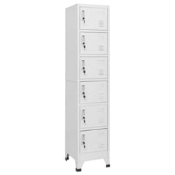 Armadietto con Serratura Grigio Chiaro 38x40x180 cm in Acciaiocod mxl 70568