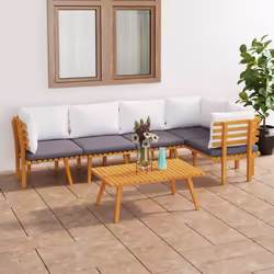 VidaXL 3087027 set mobili da esterno