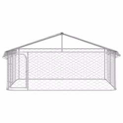 vidaXL Gabbia per Cani da Esterno con Tetto 300x300x150 cm - Vista aggiuntiva 3