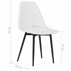 VidaXL 3082341 sedia da ristorante e da sala da pranzo - Vista aggiuntiva 6