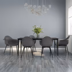 Donate un tocco di fascino contemporaneo ai vostri interni con queste sedie da pranzo in stile minimalista! Queste sedie da p ...